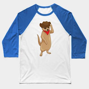 Meerkat Cowboy Cowboy hat Baseball T-Shirt